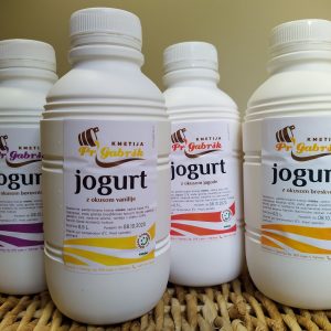 Jogurt z okusom breskve 0,5l