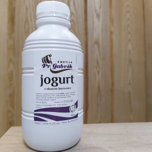Jogurt z okusom borovnice 0,5l
